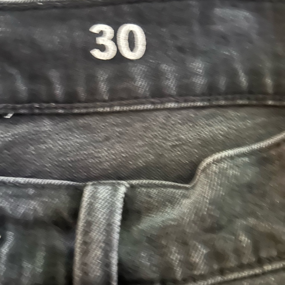 J CREW Re-Imagined Washed Black Classic Straight Leg Jeans Denim 30 10 - Picture 8 of 9